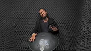 Soul Drum Pro  Scale F Low Equinox 14  Handpan Player Jozias De León [upl. by Donnell]