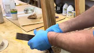 Adding epoxy fillets to my crossbeam plates [upl. by Anaerda]