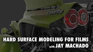 Hard Surface Modeling for Films with Jay Machado  Week 1 Introduction to Hard Surface Modeling [upl. by Prosser]