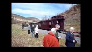 Brecon Mountain Railway 1st day to Torpantau 01 04 14 [upl. by Gahl]