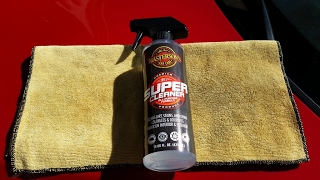 Mastersons Car Care Super Cleaner Review and Test Results on my Nissan GTR [upl. by Annairdna]