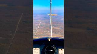 Schweizer Glider detaching from tow plane [upl. by Neltiak908]