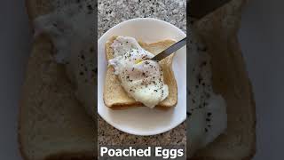 Easy Poach Eggs Without Vinegar  Breakfast Poached Eggs Recipe  United Cooking [upl. by Monarski]