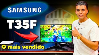 O MONITOR MAIS VENDIDO DA LOJA  Samsung T35F borda ultrafina IPS 🔥 [upl. by Einnod37]