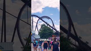 Six Flags New England REVIEW rollercoaster lol themepark sixflags massachusetts newengland [upl. by Atteuqal600]