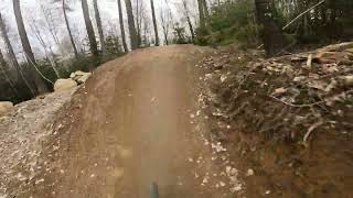 Transfer Flow Jumpline  im Bikepark Geisskopf in Bischofsmais [upl. by Nnayelhsa]