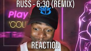 DIGGA DISSES 😨  Russ Millions  630 Remix ft Nito NB DoRoad Loski Lyric Video REACTION [upl. by Enerahs]