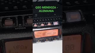 QSO RADIOAFICIONADOS ENTRE MENDOZA Y ALEMANIA [upl. by Eikcim945]