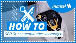 SHIMANO SPD SL SCHOENPLAATJES MONTEREN EN AFSTELLEN VOOR DE RACEFIETS Howto [upl. by Nnaitsirhc]