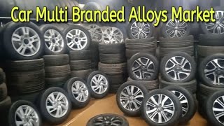 multi branded alloy wheels in coimbatore ukkadam market All inda delivery [upl. by Medarda]