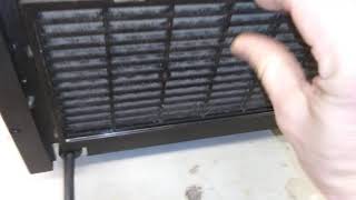 IN GOD  How to take apart Clean Filter properly put POWER CORD a EdenPURE Quartz Infrared Portable [upl. by Nuawad]