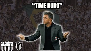 GALLARDO quotTIME DUROquot TREINADOR DO RIVER ELOGIA O ATLÃ‰TICO DUELO SERÃ DURO NA SEMI DA LIBERTA [upl. by Naoma]