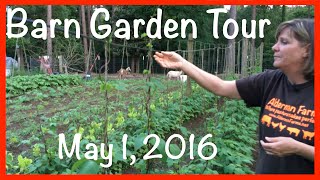 Garden Express  Alderman Farms quotBarn Gardenquot Tour May 1 2016 [upl. by Adnaram]