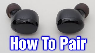 Tozo T6 Earbuds – How To Pair [upl. by Aisercal]