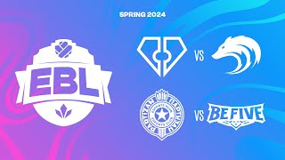 EBL 2024  Diamant vs Lupus  BeFive vs Partizan  SPRING 2024 [upl. by Chrisoula]