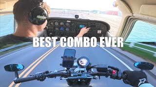 Planes and Motorcycles Student Pilot Solo [upl. by Elrae]