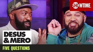 Pick Up w ExPresidents amp Conspiracy Theories  5 Questions w DESUS amp MERO  SHOWTIME [upl. by Arst]