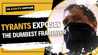 This frauditor gets kicked out while filming the dumbest audit ever [upl. by Benedick724]