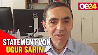 CoronaImpfung Merkel amp Spahn bei Biontech  Statement von Ugur Sahin [upl. by Vevay]