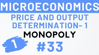 33 Monopoly Part1 Short run and Long run equilibrium MEC 101 IGNOU  Kanishka Luthra [upl. by Brenton]