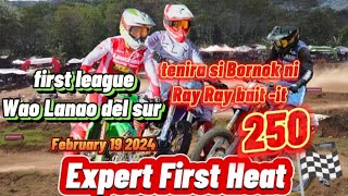 Tenira si Bornok ni Ray Ray bait it sa double jump Terrence Napat bomagsak sa final lap Expert 1 [upl. by Llenrep]