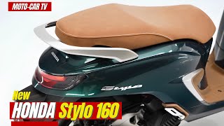 The All New Honda Stylo 160  MOTOCAR TV [upl. by Daile]