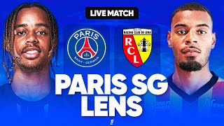 🔴🔵 PSG  LENS LIVE  🔥ALLEZ PARIS  🏆LA VICTOIRE AVANT LATLETICO EN LIGUE DES CHAMPIONS   L1 [upl. by Norrehs]