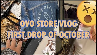 OCTOBER IS HERE UNBOXING THE FIRST DROP OF THE MONTH OVO BAPE OTW [upl. by Nahtahoj]