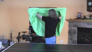 How to Fold a Fitted Sheet Made Easy [upl. by Reidar192]