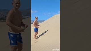 Gran Canaria at Maspalomas beach and sand dunes [upl. by Godden450]