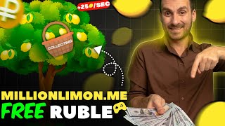 millionlimonme Free Ruble Earning Site  Payeer earning site  ruble earning Site without invest [upl. by Aman]