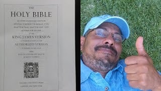 King James Version 1611 Bible with the Apocrypha [upl. by Arot]