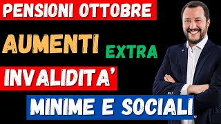 GOVERNO APPROVA AUMENTI EXTRA IN ARRIVO per PENSIONI BASSE❗️ INVALIDITA e SOCIALI GROSSI AUMENTI [upl. by Notsahc596]