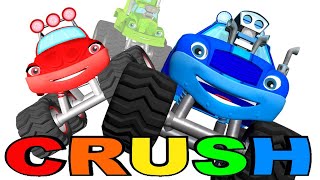 Monster Truck Colors  Learn Colors  More Monster Trucks for Kids [upl. by Lady]