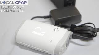 Portable Outlet CPAP Battery powers the ResMed AirMini [upl. by Lekcim]