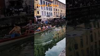 Navigli di MilanItaly [upl. by Nottirb]