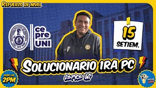 realsolucionario 1ra PC CEPREUNI 20251 [upl. by Ymeraj]