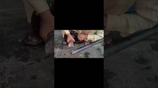 Fix a broken axle like a straight arrow repairing automobile welding axleparts [upl. by Sualkin]