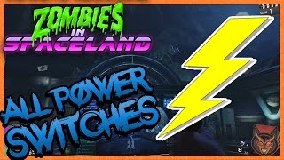 INFINITE WARFARE ZOMBIES TURNING ON THE POWER WALKTHROUGH GUIDE COD ZOMBIES IN SPACELAND [upl. by Sauers]