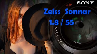 SONY случайно ВЫПУСТИЛА ШЕДЕВР Sony Zeiss 55mm f18 [upl. by Norac]