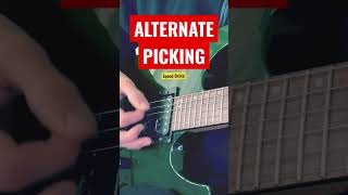 ALTERNATE PICKING SPEED DRILLS Paul Gilbert Malmsteen Jason Becker Vinnie Moore GUITAR SHRED [upl. by Kristie]