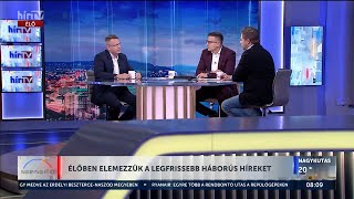 Háború Ukrajnában  Tóth Máté 20240830  HÍR TV [upl. by Massimo]