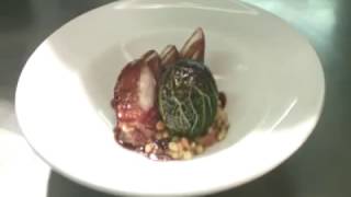 Chef Ryan Mitchell cooks a ballotine rillette of rabbit [upl. by Huston]