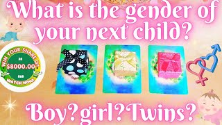 🤰WHAT IS THE GENDER OF YOUR NEXT CHILD PICKACARDTAROT READING 🤰VERY ACCURATE 👶 [upl. by Enneite248]