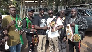 TERENCE CRAWFORD  UGANDAN BOXERS MOTIVATED AFTER MEETING THE UNDISPUTED CHAMPION [upl. by Ahkeber285]