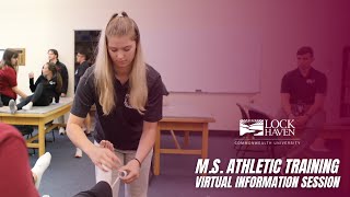 Virtual Information Session MS Athletic Training 2024 [upl. by Atsev806]