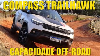 Jeep Compass Trailhawk 4x4 Diesel 2023  Qual a capacidade offroad do modelo [upl. by Ttelrats]