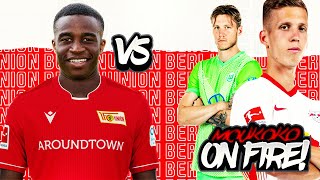 😎FIFA 21 YOUSSOUFA MOUKOKO RETTET UNION BERLIN🥰MOUKOKO SPIELERKARRIERE 13 [upl. by Ayalahs]