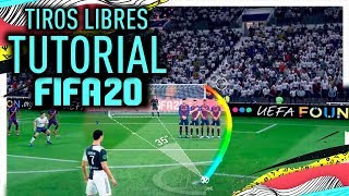 FIFA 20  TUTORIAL  TODOS LOS TIROS LIBRES  EXPLICANDO EL NUEVO SISTEMA [upl. by Audrit]