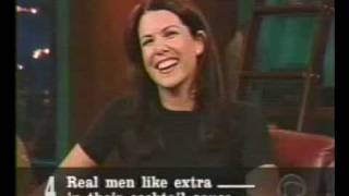 Lauren Graham  Jul2001  interview part 2 [upl. by Susejedesoj]